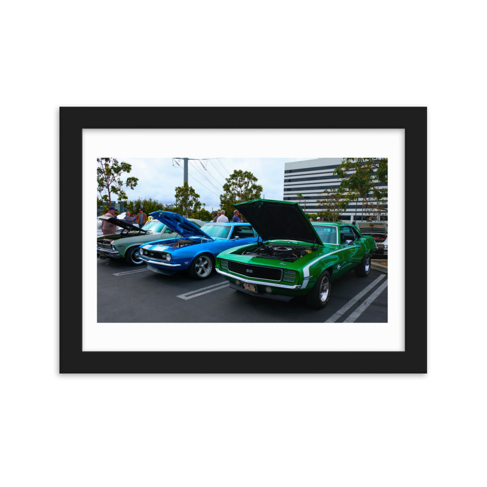 Car Framed matte paper poster