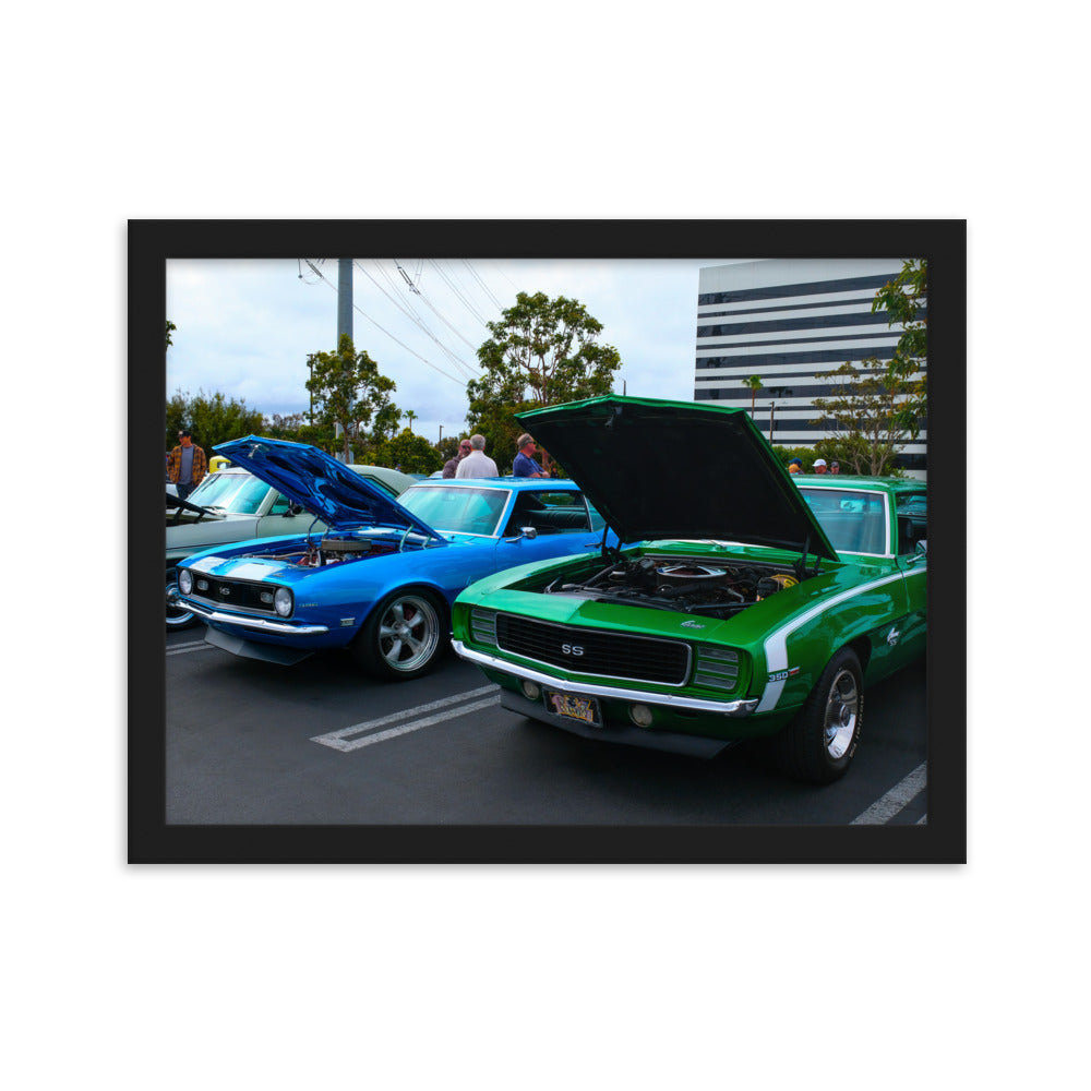 Car Framed matte paper poster