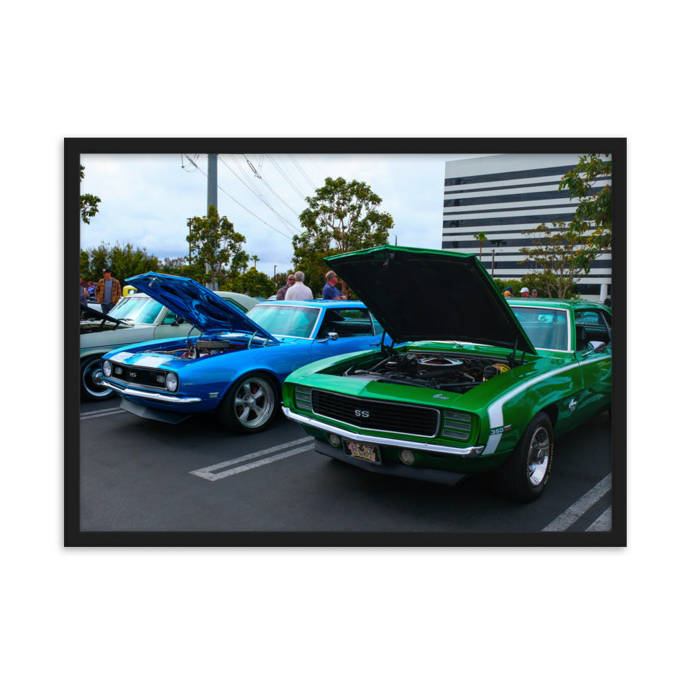 Car Framed matte paper poster