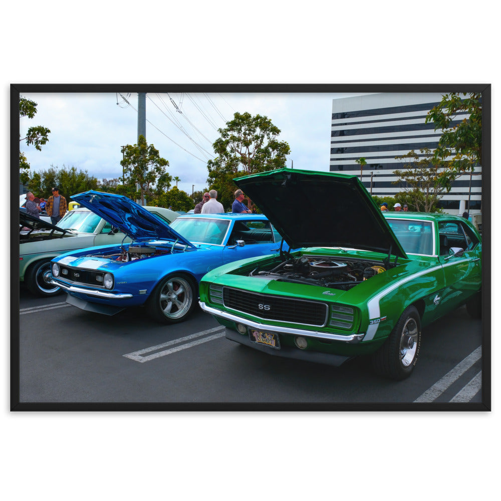 Car Framed matte paper poster