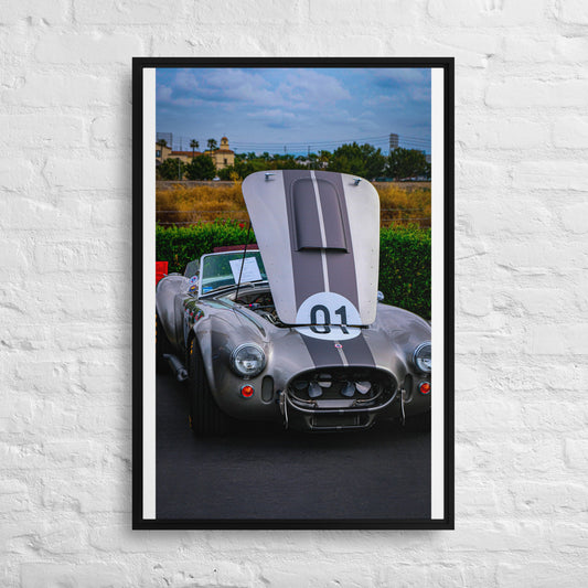 Framed canvas Car